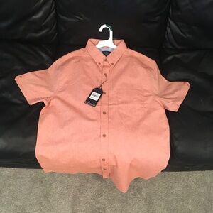 Ben Sherman Short Sleeve Fleck Chambray Shirt